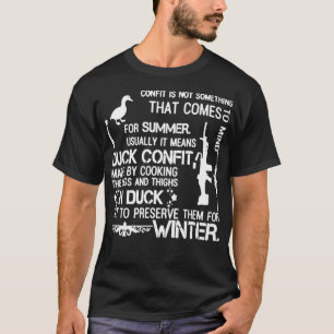 Duck Hunting Tee boston terrier dog