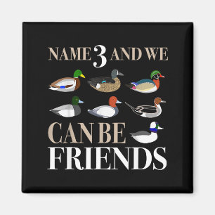 Duck Hunting Waterfowl Hunters Different Duck Magnet