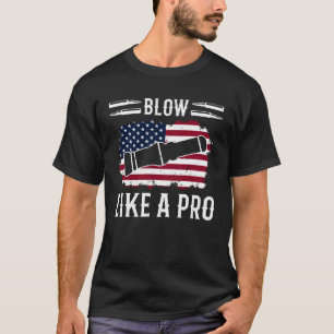 Duck Hunting Waterfowl Hunting Blow Like A Pro  1 T-Shirt