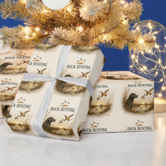 Duck Hunting  Wrapping Paper