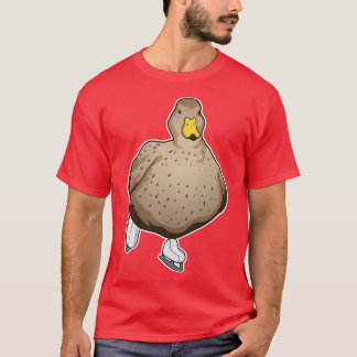 Duck Ice skating Ice skates T-Shirt