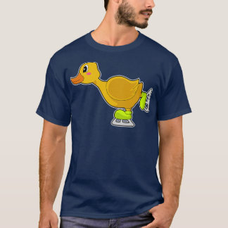 Duck Ice skating Ice skates Winter sports T-Shirt