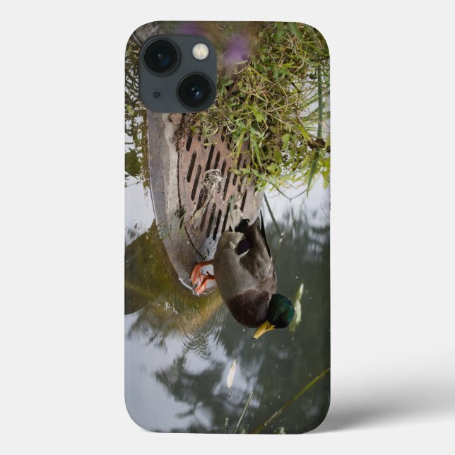 Duck in a Pond Case-Mate iPhone Case (Back)