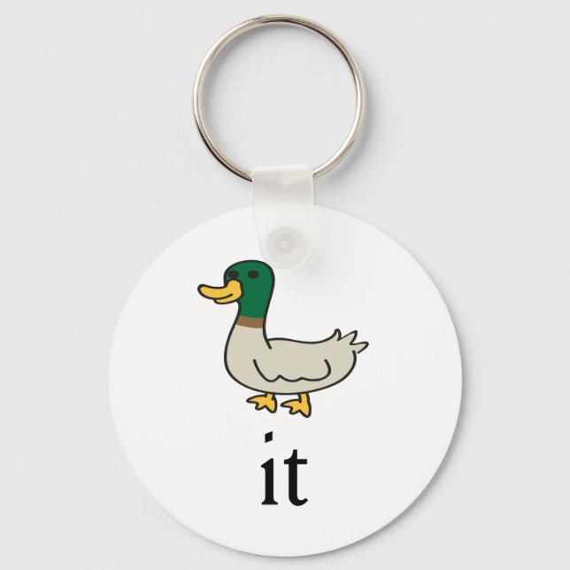 Duck It Key Chain (Front)