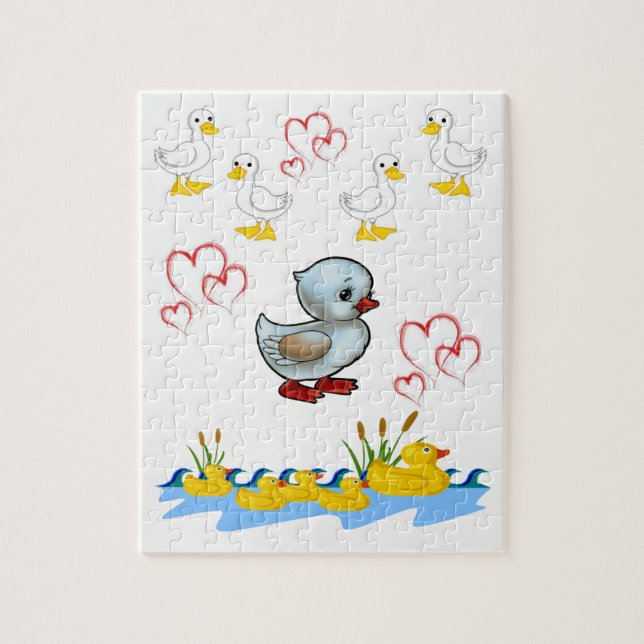 Duck Jigsaw Puzzle (Vertical)