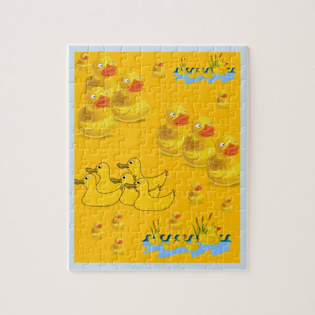 Duck Jigsaw Puzzle (Vertical)