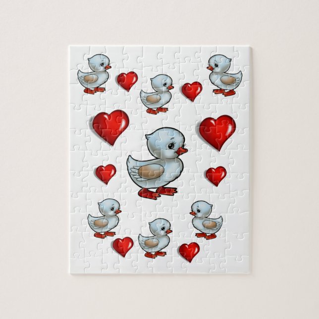 Duck Jigsaw Puzzle (Vertical)