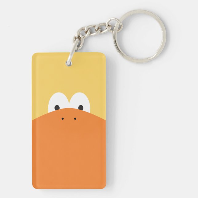 Duck! Key Ring (Back)