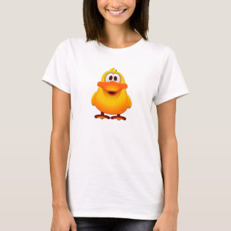 Duck Ladies Baby Doll T-Shirt (Fitted) w/logo