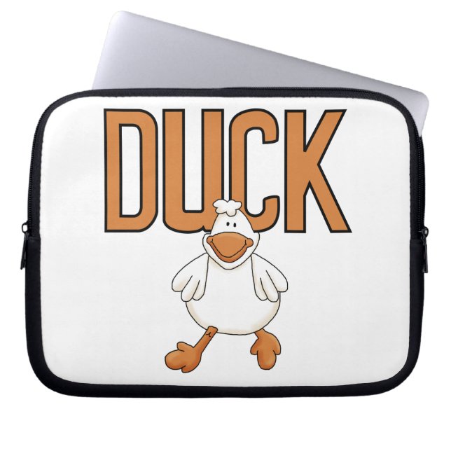 Duck Laptop Sleeve (Front)