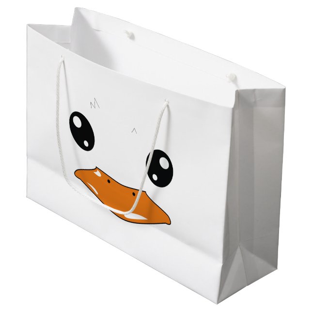 Duck Large Gift Bag (Front Angled)