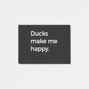 Duck Love I Love Pet Ducks Duck Farmer Post-it Notes