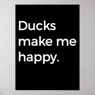 Duck Love  I Love Pet Ducks Duck Farmer Poster