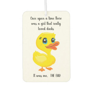 Duck Lover Car Air Freshener