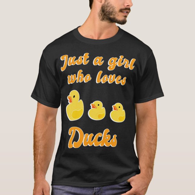 Duck Lover duck  T-Shirt (Front)