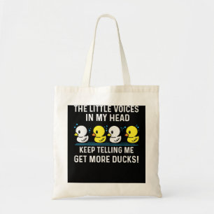 Duck Lovers Duck Owners Rubber Duck Lovers Rubber  Tote Bag