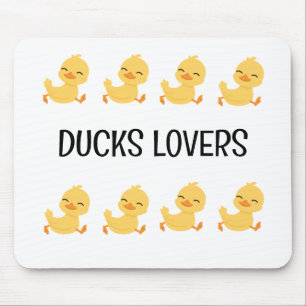 Duck Lovers Mouse Pad