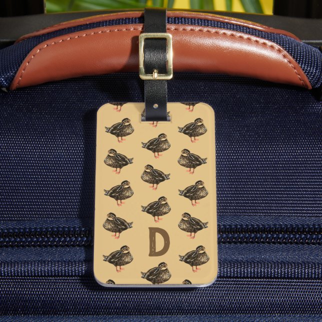 Duck Luggage Tag (Front Insitu 2)