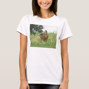 Duck Mallard Female Cute Nature Photo T-Shirt