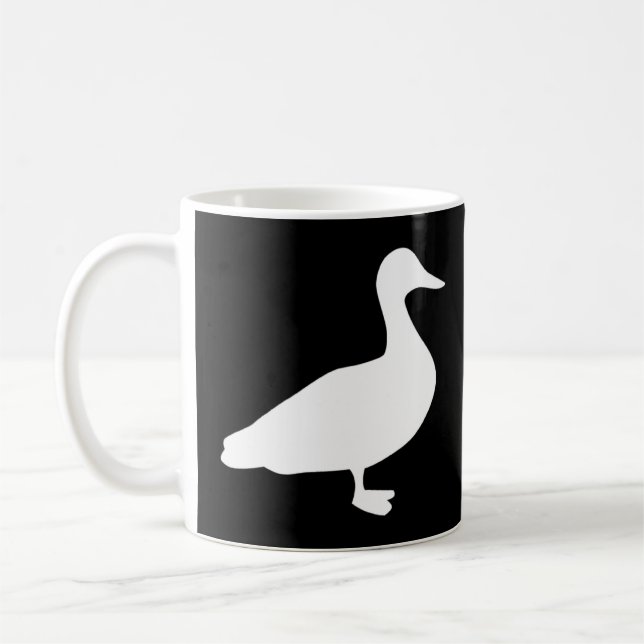 Duck Mallard Pet Animal Duckling Farm Farmer Farmi Coffee Mug (Left)