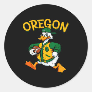 Duck Men Women Boys Girls Youth Kids Teen  Classic Round Sticker