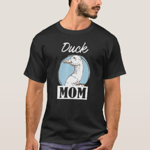 Duck Mum Retro Chicken Lover Tee