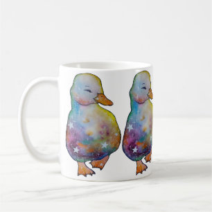 Duck named Rainbow Coffee Mug