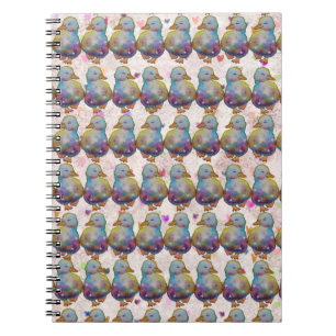 Duck named Rainbow Notebook
