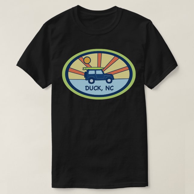 DUCK NC BEACH DAY T-Shirt (Design Front)