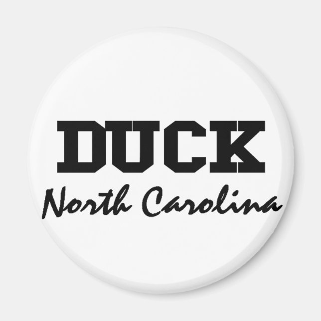 Duck North Carolina Magnet (Front)