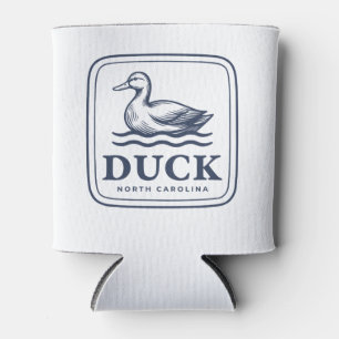 Duck North Carolina Outer Banks OBX Coastal Beach Can Cooler