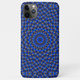 Duck on blue kaleidoscope... iPhone 11 pro max case