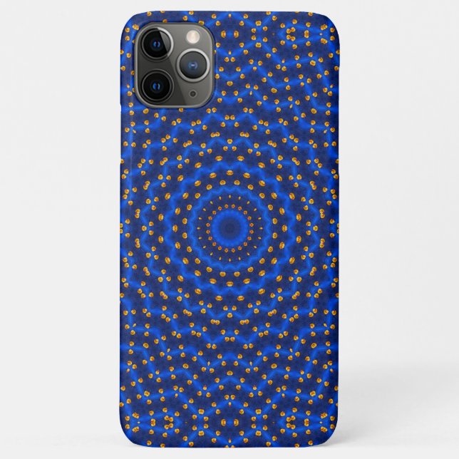 Duck on blue kaleidoscope... Case-Mate iPhone case (Back)