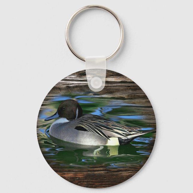 Duck On The Lake Key Ring (Front)