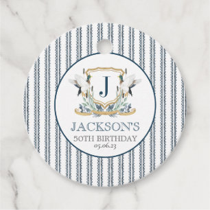 duck party favour tag, mallard favour tag, favour tags