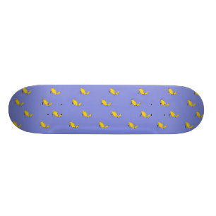 Duck pattern skateboard