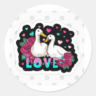 Duck pic coffee mug sticker cold drink bouitiful 