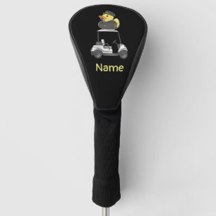 Duck Pilot Aviation Industry with golf cart Head Cover