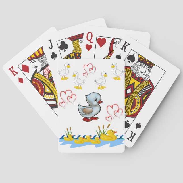 Duck Playing Card Deck (Back)