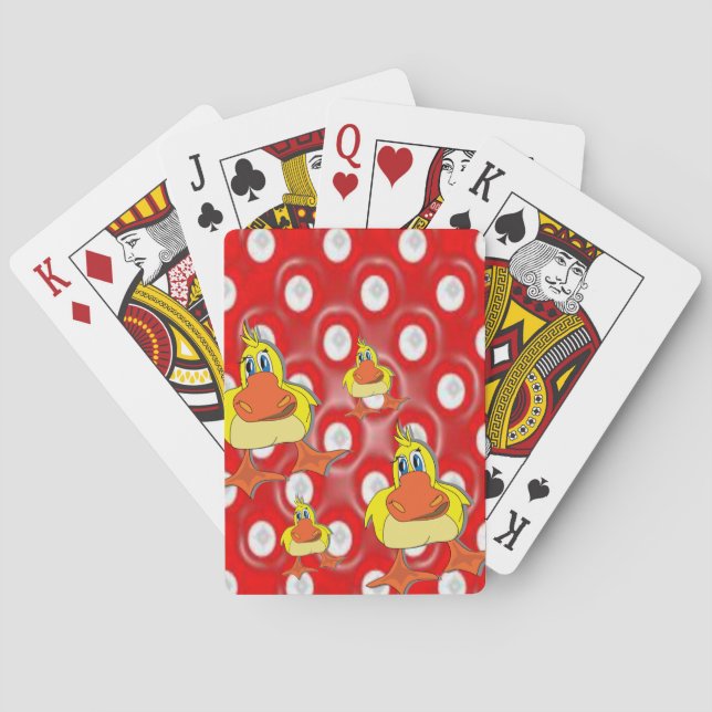 Duck Playing Card Deck (Back)
