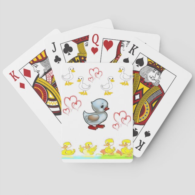 Duck Playing Card Deck (Back)