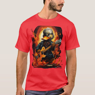 Duck Playing Guitar T-Shirt