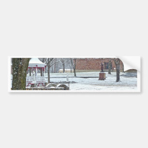 Duck Pond at Ste. Marie Du Lac Bumper Sticker