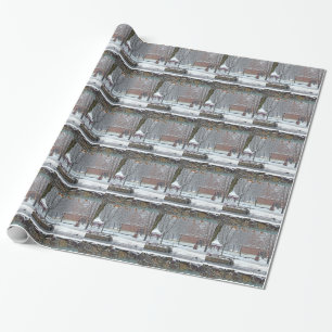 Duck Pond at Ste. Marie Du Lac Wrapping Paper