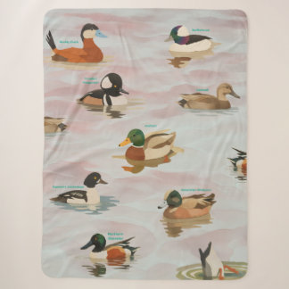 Duck Pond Sherpa Blanket