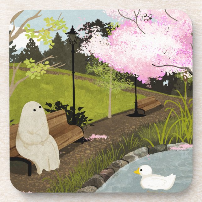 Duck Pond - Spring Coaster (Front)