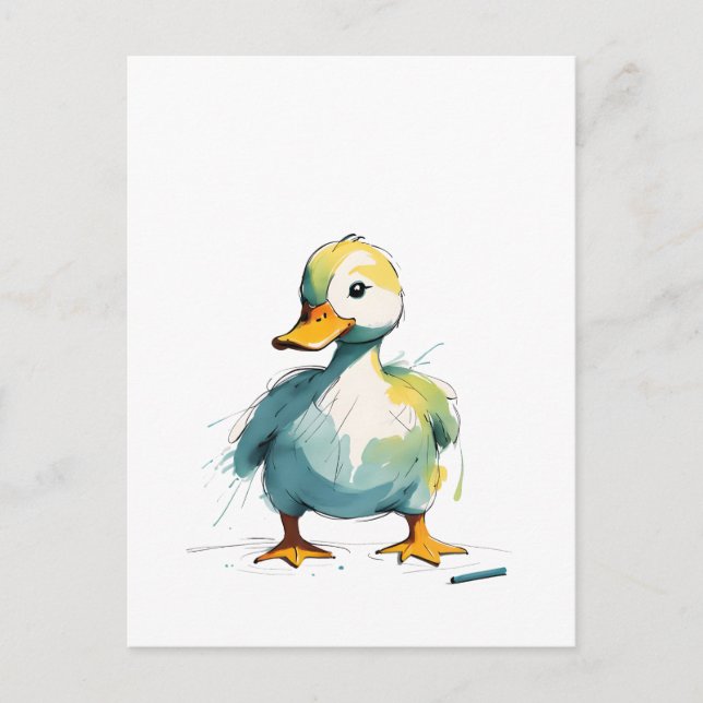 duck postcard (Front)
