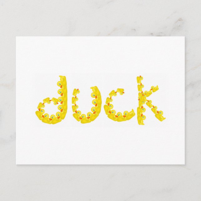 Duck Postcard (Front)