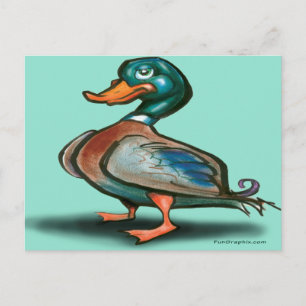 Duck Postcard
