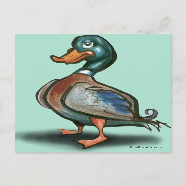 Duck Postcard (Front)
